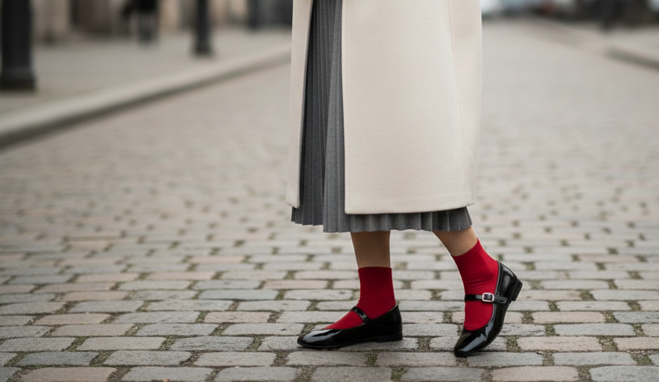 Red Socks: A Small Spark for Quiet Winter Days