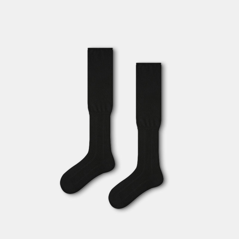 Cotton Knee-High Socks for Women
