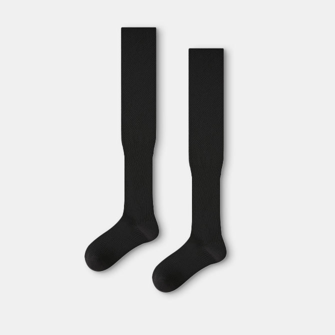 Cotton Thigh-High Socks for Women
