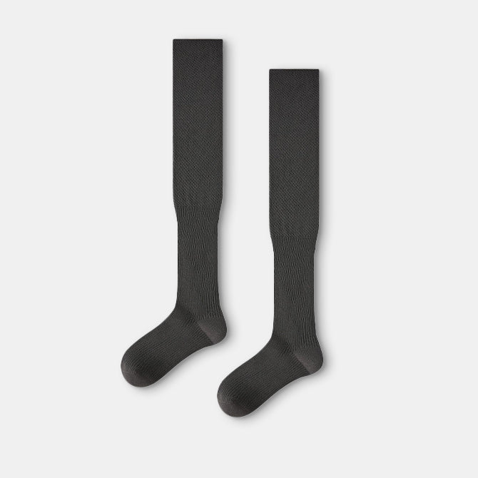 Cotton Thigh-High Socks for Women