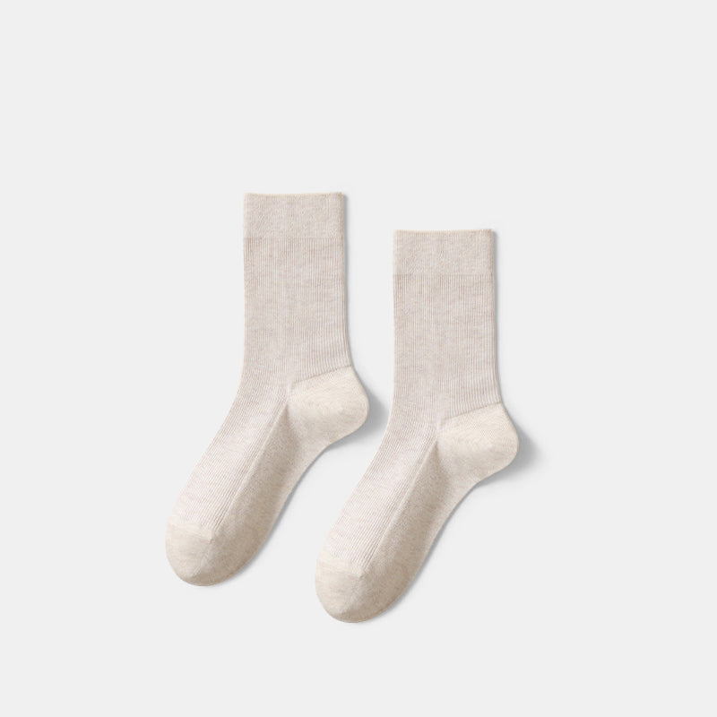 Plant-Based Premium Cotton Crew Socks for Women