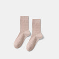 Plant-Based Premium Cotton Crew Socks for Women