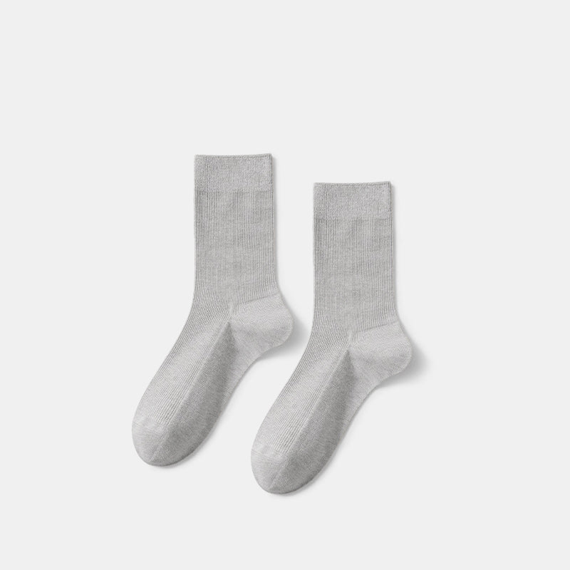 Plant-Based Premium Cotton Crew Socks for Women