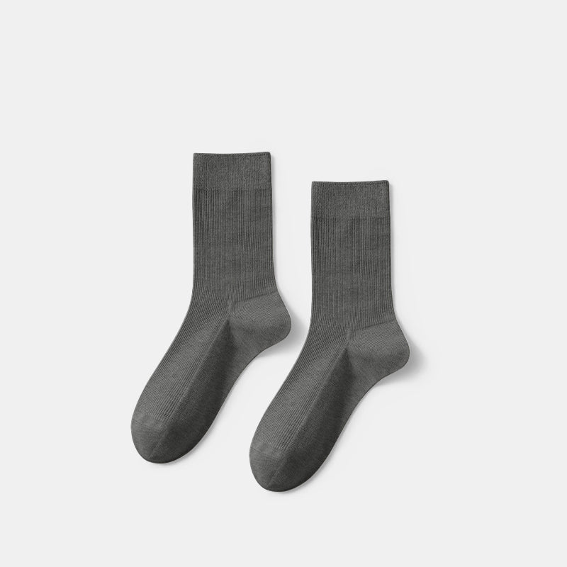 Plant-Based Premium Cotton Crew Socks for Women